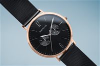 Orologio Bering Uomo Classic Collection in Acciaio placcato oro rosa 14240-163 - 14240-163